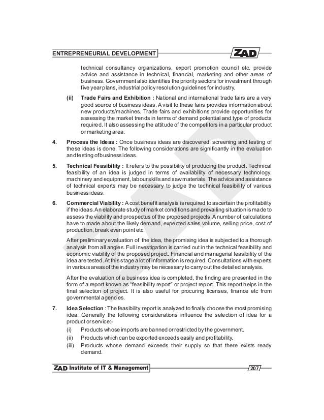 Entrepreneurial Development Pdf